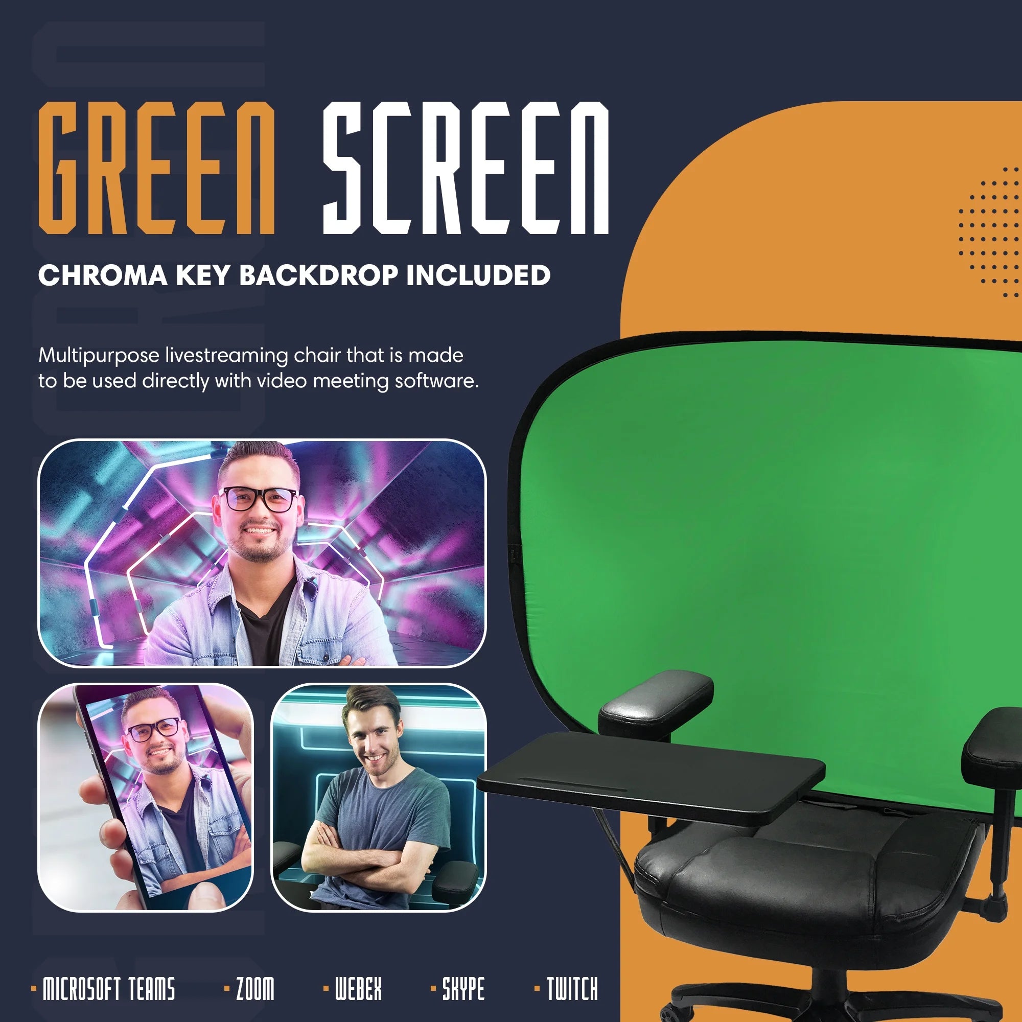 Gaming Chair for Adults Workstation Office Chair – Ergonomic Office Chair