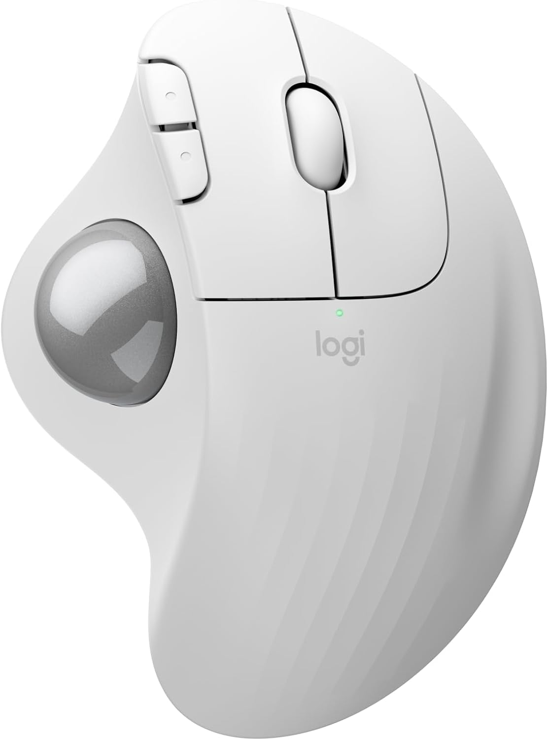 Logitech Ergo M575S Wireless Trackball Mouse, Wireless Ergonomic Mouse with Bluetooth and Encrypted Dongle, Comfortable Thumb Control, Precise and Smooth Tracking, for PC/Mac