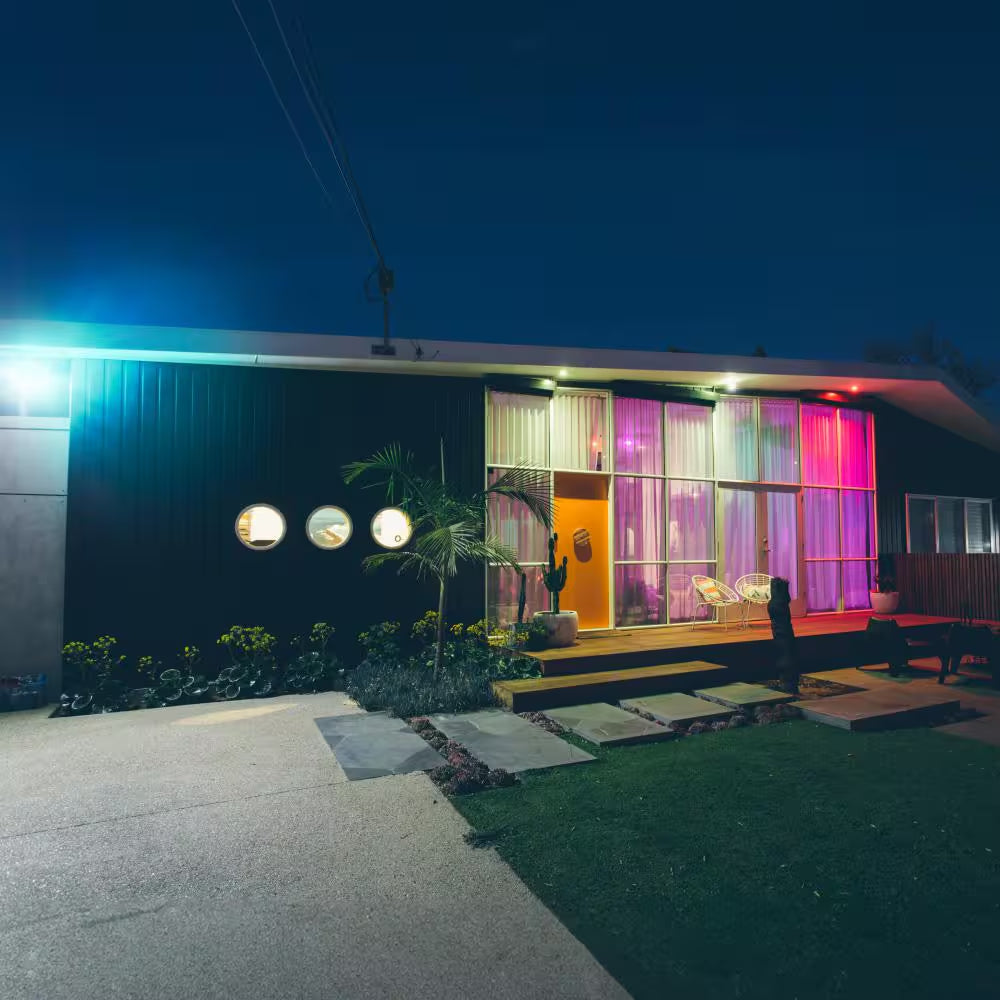 150-Watt Equivalent PAR38 Multi-Color 9000K Wi-Fi LED Light Bulb Works W/Alexa/Hey Google/Homekit Tunable White (1-Pack)