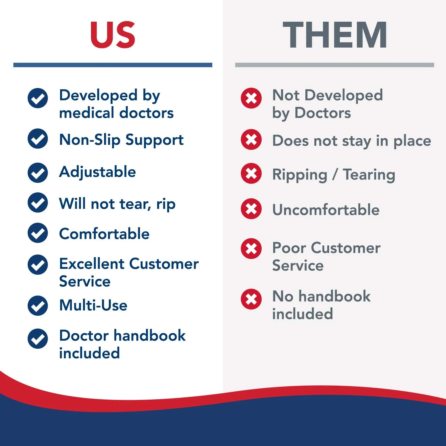 Wrist Wrap – Doctor-Developed Adjustable Support with FDA Device & Handbook (Left Hand)