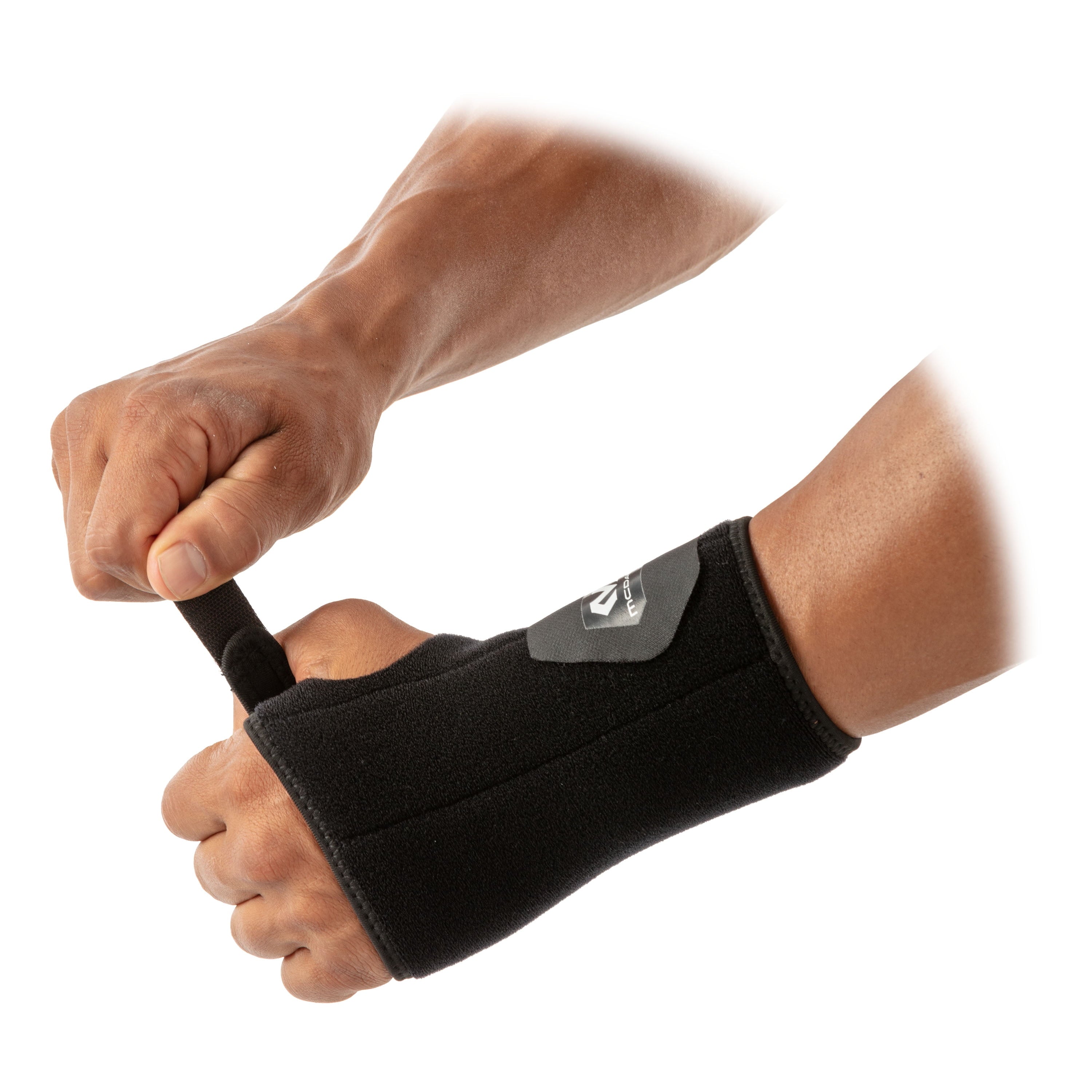 Sport Wrist Brace, Black, Adjustable, One Size Fits Most