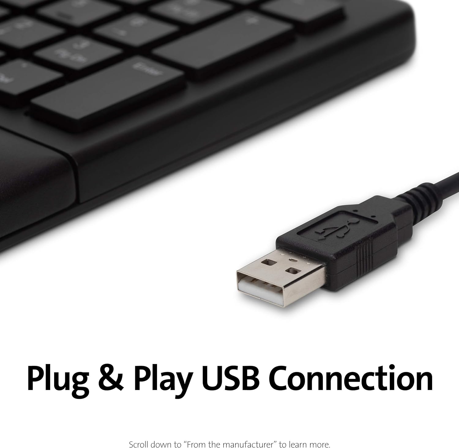 Kensington Pro Fit Ergonomic Wired Keyboard