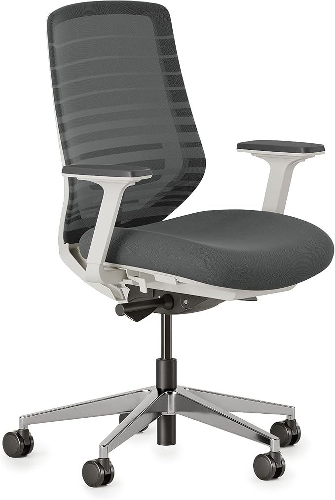 Branch Ergonomic Chair - A Versatile Desk Chair with Adjustable Lumbar Support, Breathable Mesh Backrest, and Smooth Wheels - Experience Optimal Comfort and Support