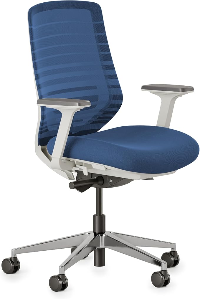 Branch Ergonomic Chair - A Versatile Desk Chair with Adjustable Lumbar Support, Breathable Mesh Backrest, and Smooth Wheels - Experience Optimal Comfort and Support