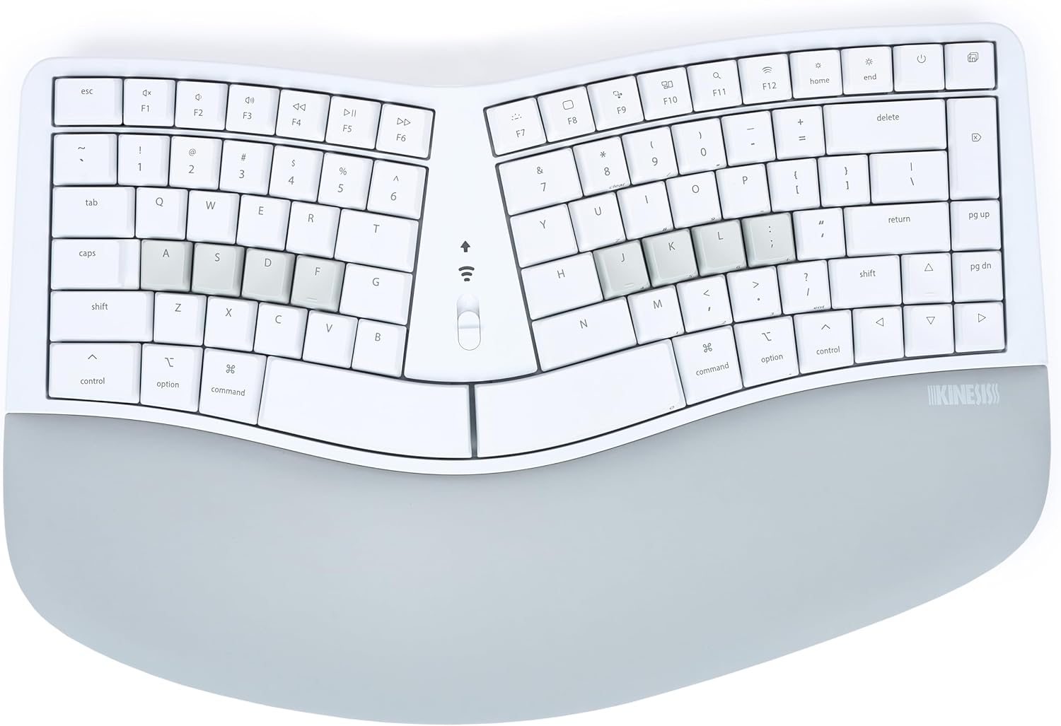 KINESIS mWave Mechanical Keyboard for PC with Bluetooth & USB