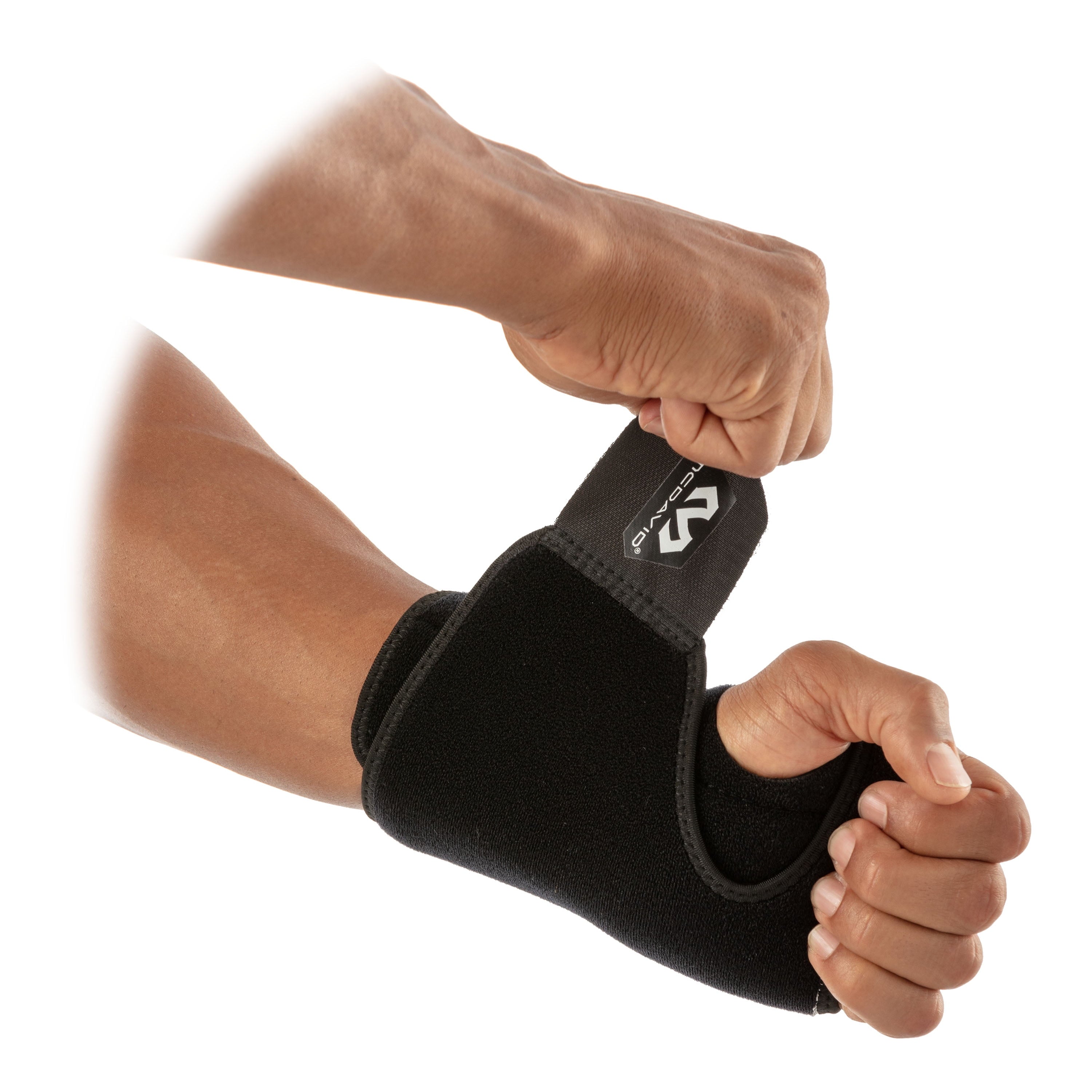 Sport Wrist Brace, Black, Adjustable, One Size Fits Most