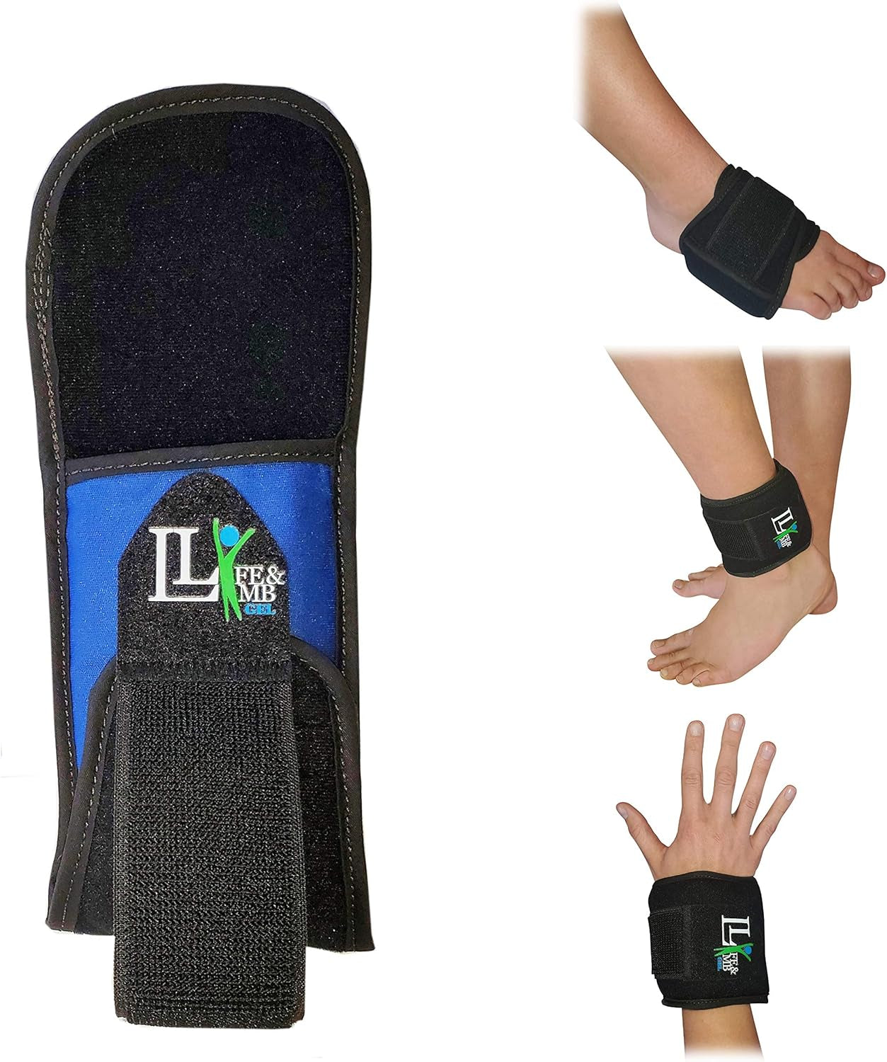 3" X 5" Extra Small Mini Hot and Cold Therapy Compress Gel Wrap Plantar Fasciitis