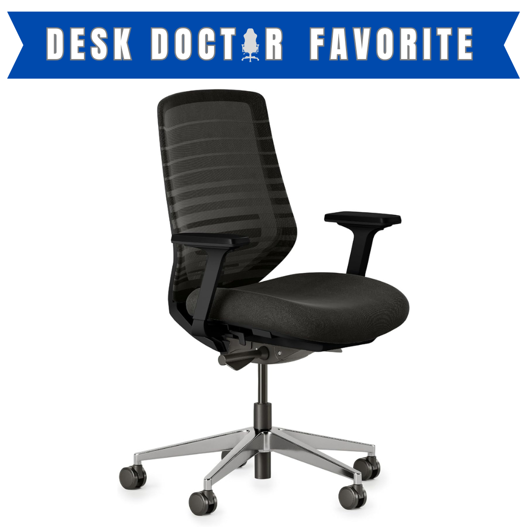 Branch Ergonomic Chair - A Versatile Desk Chair with Adjustable Lumbar Support, Breathable Mesh Backrest, and Smooth Wheels - Experience Optimal Comfort and Support