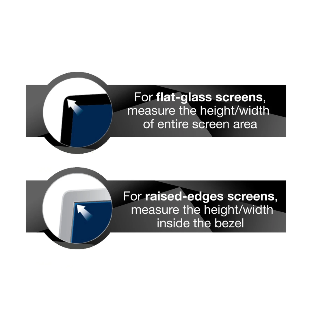 3M Privacy Filters for 27 Inch Widescreen Monitor, Reversable Gloss/Matte, Re...