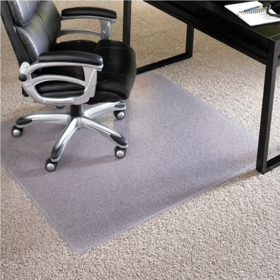 ES Robbins EverLife 46 x 60 Chair Mat for High Pile Carpet (Rectangular)