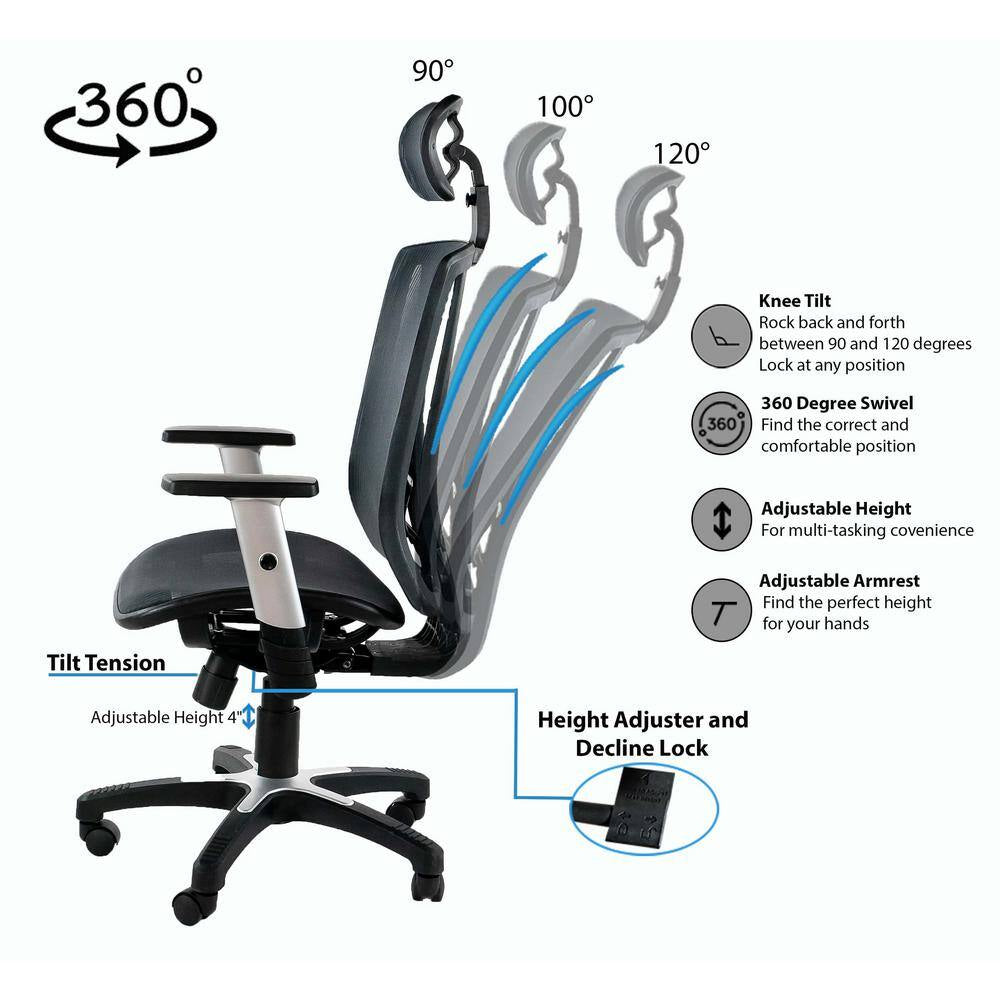 Black Mesh Office Chair