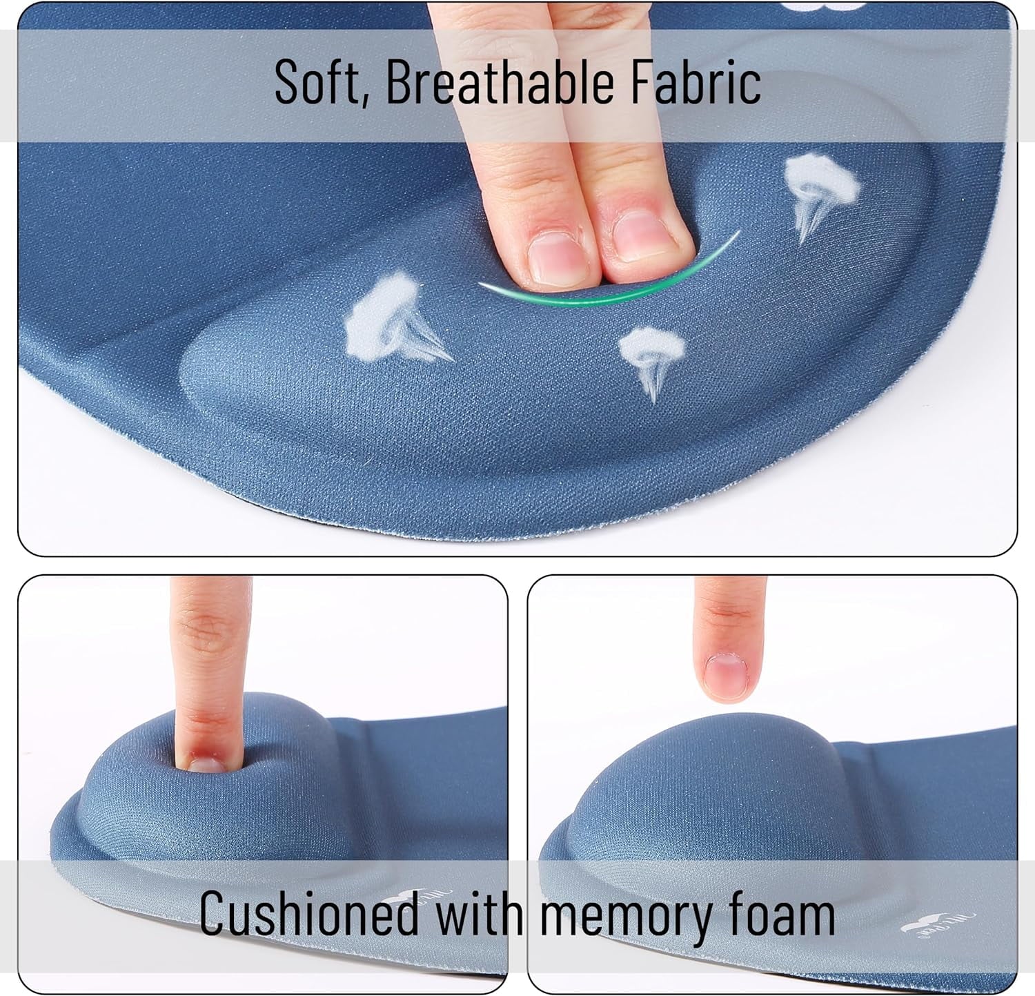 '- Mouse Pad with Wrist Support, Ergonomic Mouse Pad with Wrist Support, Mouse Pad Wrist Support