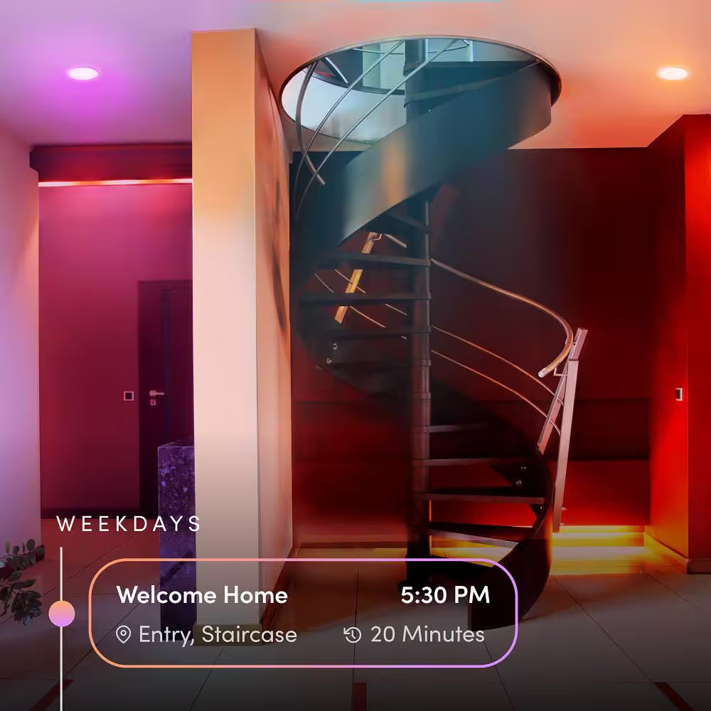 150-Watt Equivalent PAR38 Multi-Color 9000K Wi-Fi LED Light Bulb Works W/Alexa/Hey Google/Homekit Tunable White (4-Pack)