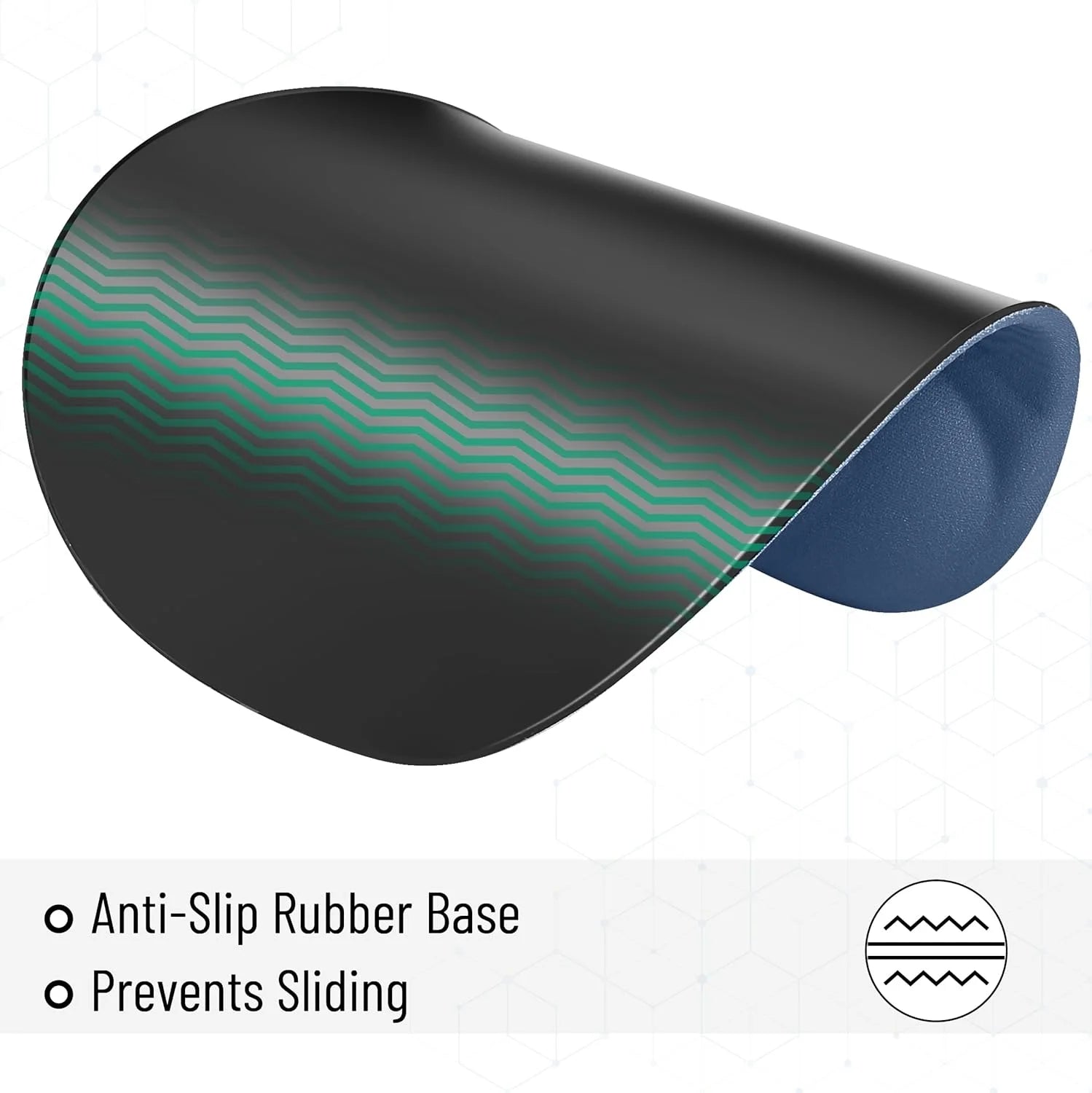 '- Mouse Pad with Wrist Support, Ergonomic Mouse Pad with Wrist Support, Mouse Pad Wrist Support