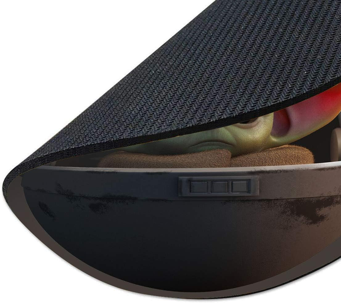 Baby Yoda Mouse Pad, Non-Slip Rubber Gaming Mouse Pad, Office round Mouse Pad