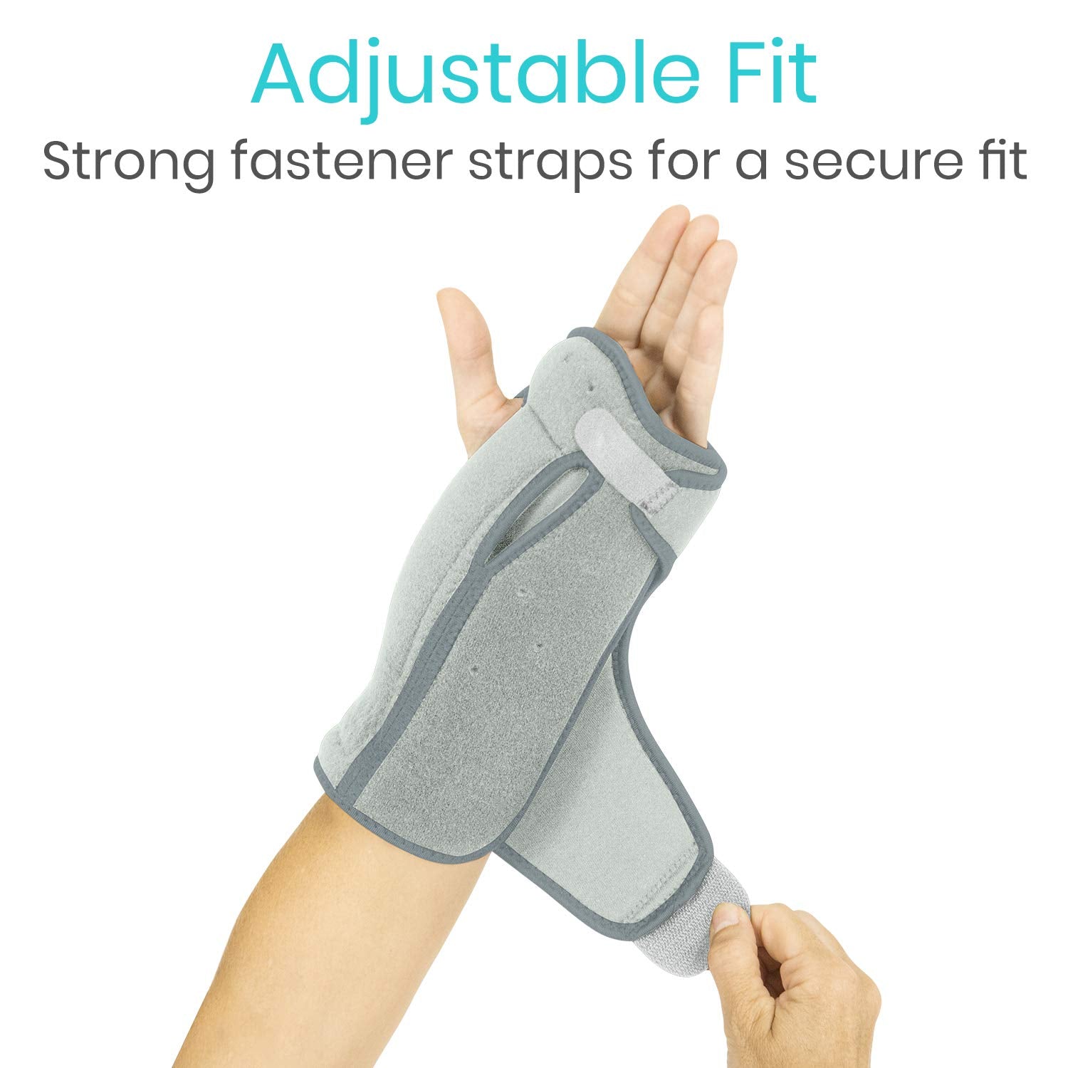 Night Wrist Splint Brace - Left, Right Hand Sleep Support Wrap - Breathable & Lightweight Cushion Compression Arm Stabilizer for Carpal Tunnel, Men, Women, Kids, Tendonitis, Sports Pain