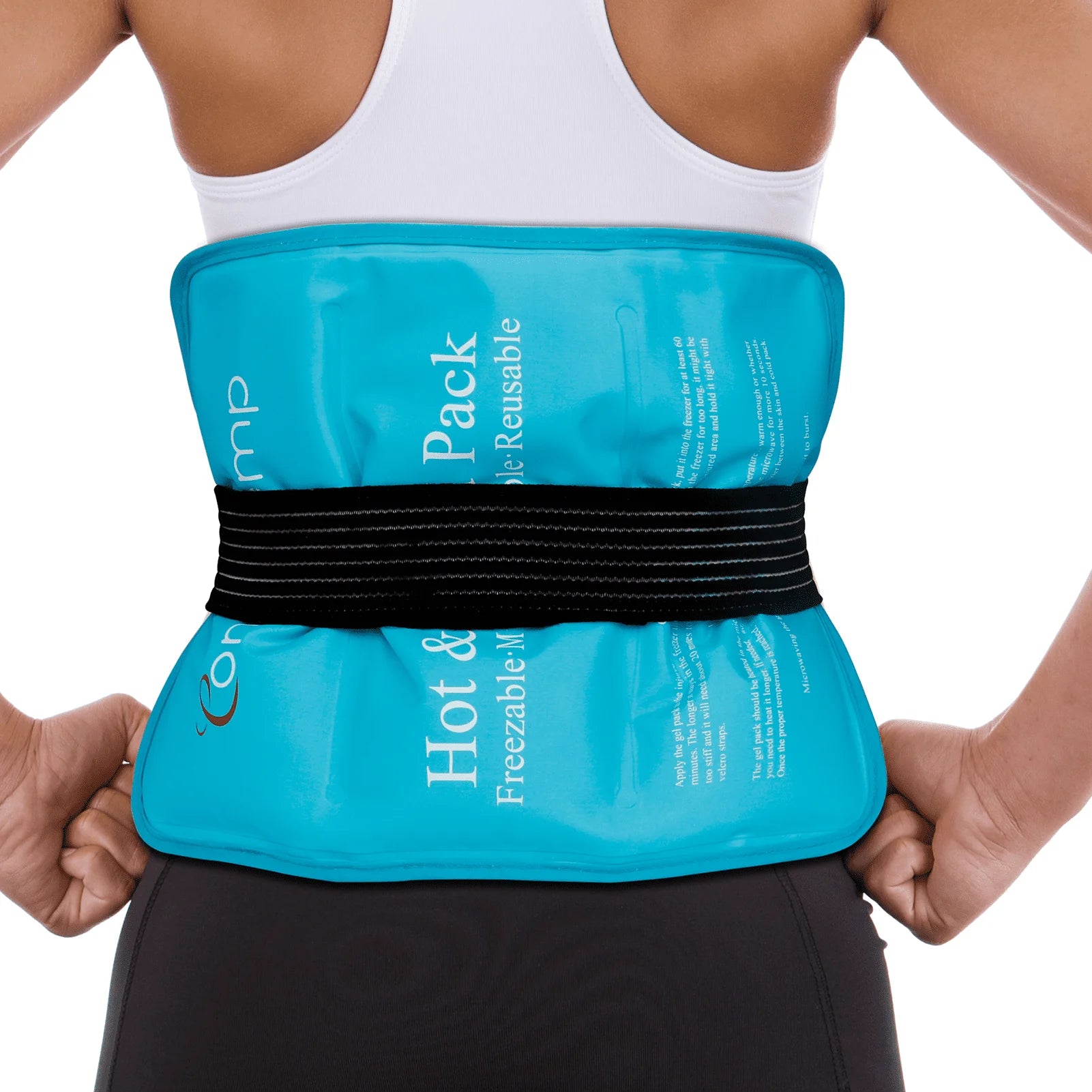 Large Ice Packs for Injuries,  Reusable Hot Cold Pack Wrap for Back, Knee, Shoulder