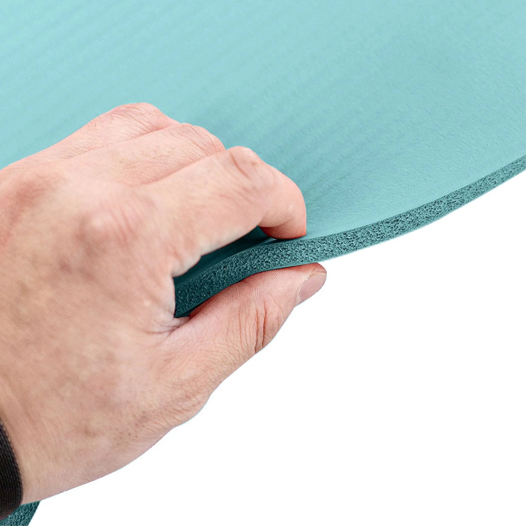 Extra Thick Yoga Mat 31.5"X72"X0.39" Thickness 9Mm -Eco Friendly Material- with High Density Anti-Tear Exercise Bolster