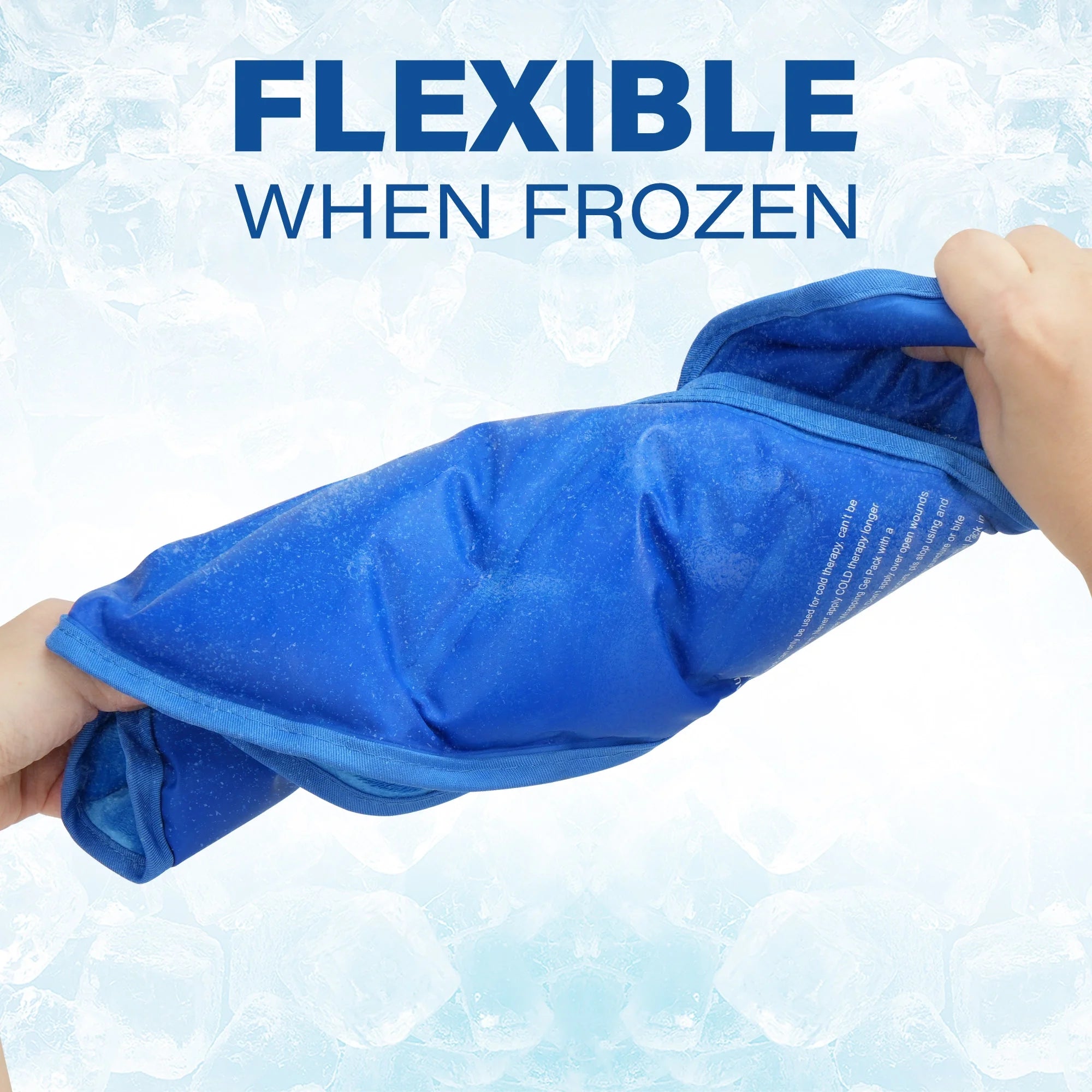 Ice Pack for Neck Shoulder, Reusable Cold Compress Therapy for Injuries, Swelling, Strains