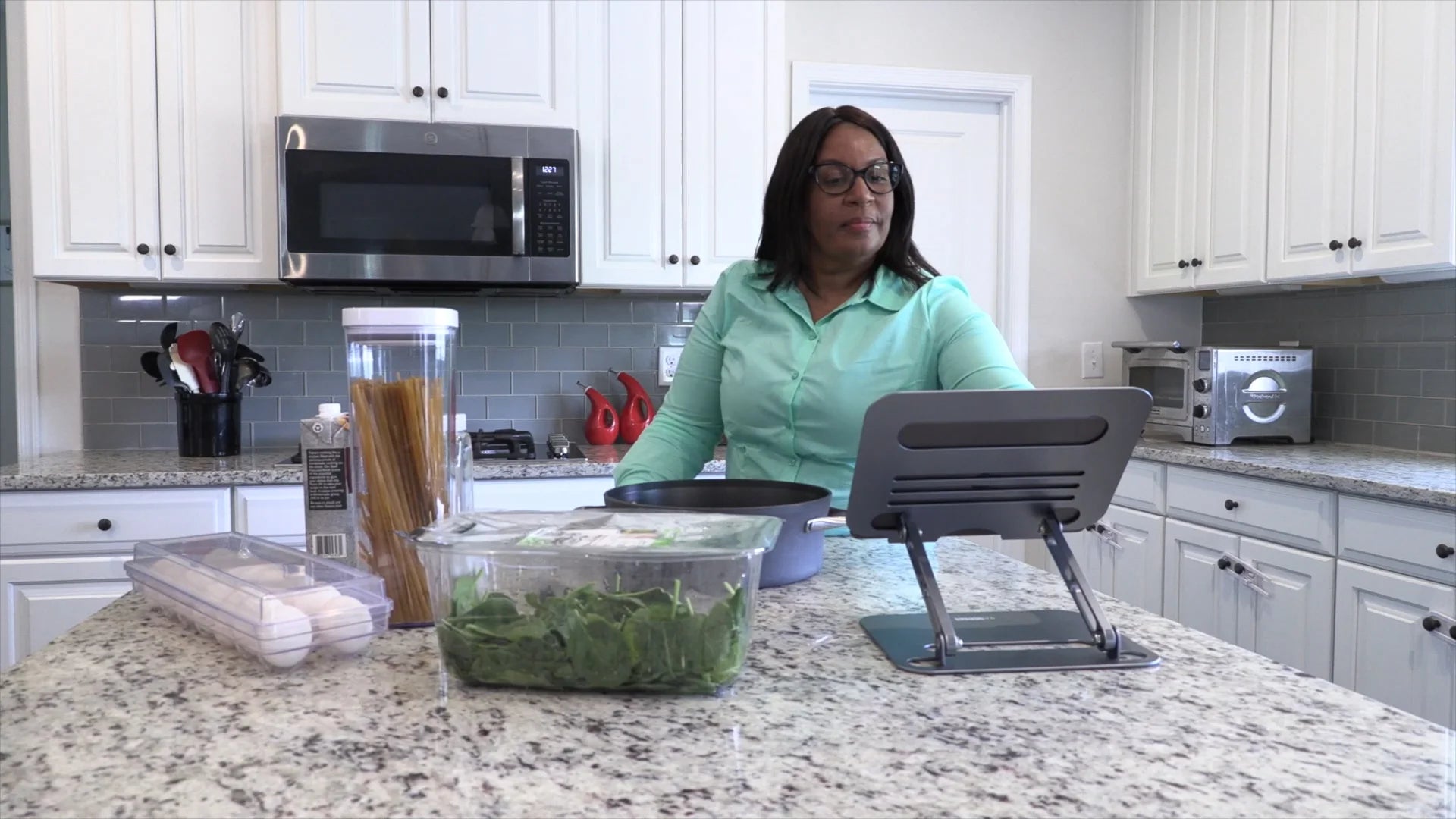 Swivel Laptop Stand for Desk – Adjustable Laptop Stand for Desk 360 Rotation – Raise, Tilt, Rotate, Cool Laptops with This Ergonomic Laptop Riser for Desk Ipad Stand Laptop Cooling Pad (Space Gray)