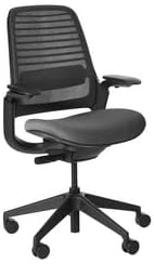 Steelcase Series 1 Office Chair - Ergonomic Work Chair with Wheels for Carpet - Helps Support Productivity - Weight-Activated Controls, Back Supports & Arm Support - Easy Assembly