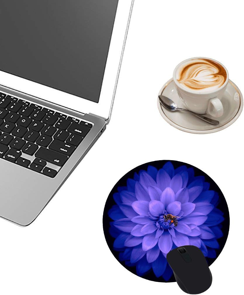 Watercolor Flower round Mouse Pad Custom Design Gaming Mouse Pad