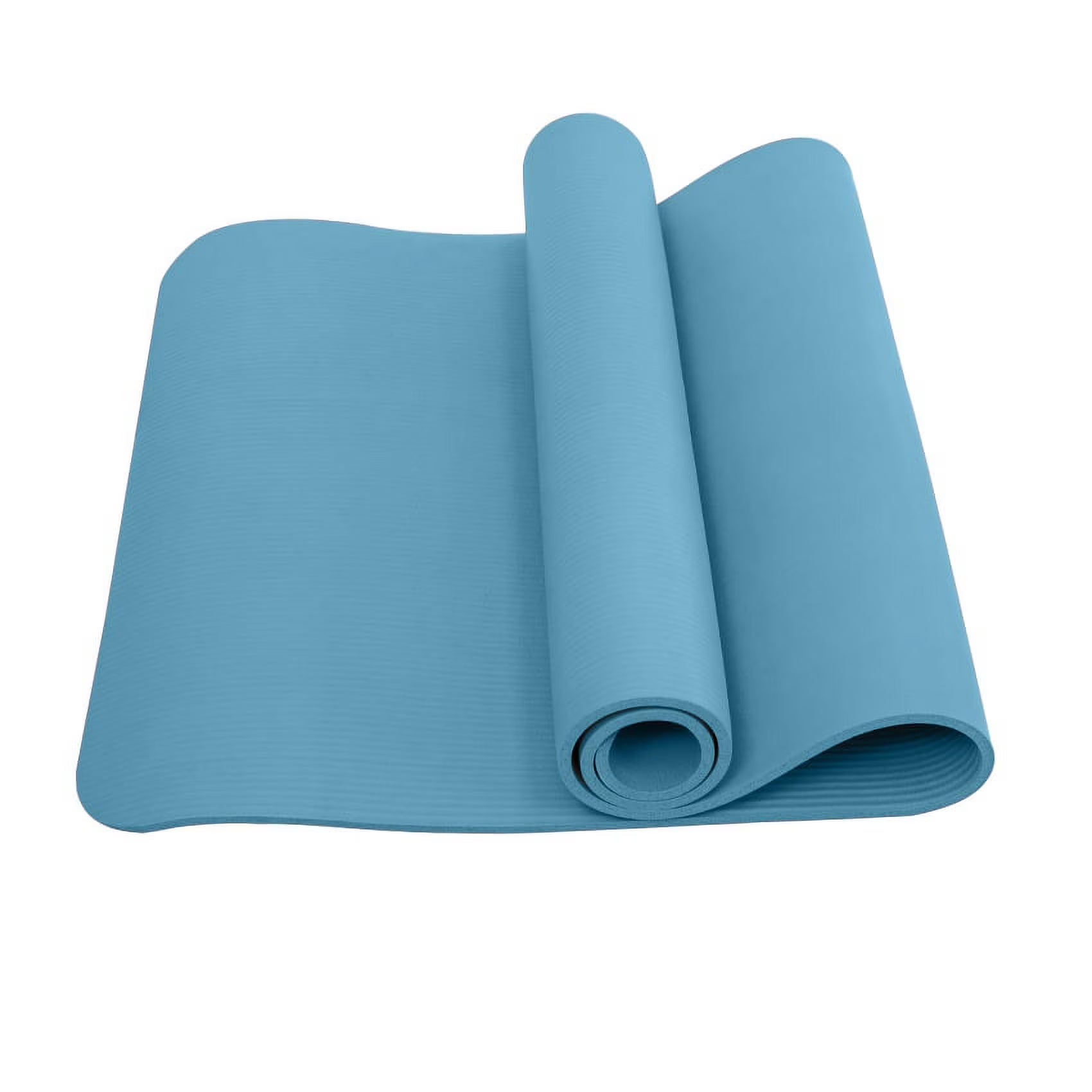 Extra Thick Yoga Mat 31.5"X72"X0.39" Thickness 9Mm -Eco Friendly Material- with High Density Anti-Tear Exercise Bolster