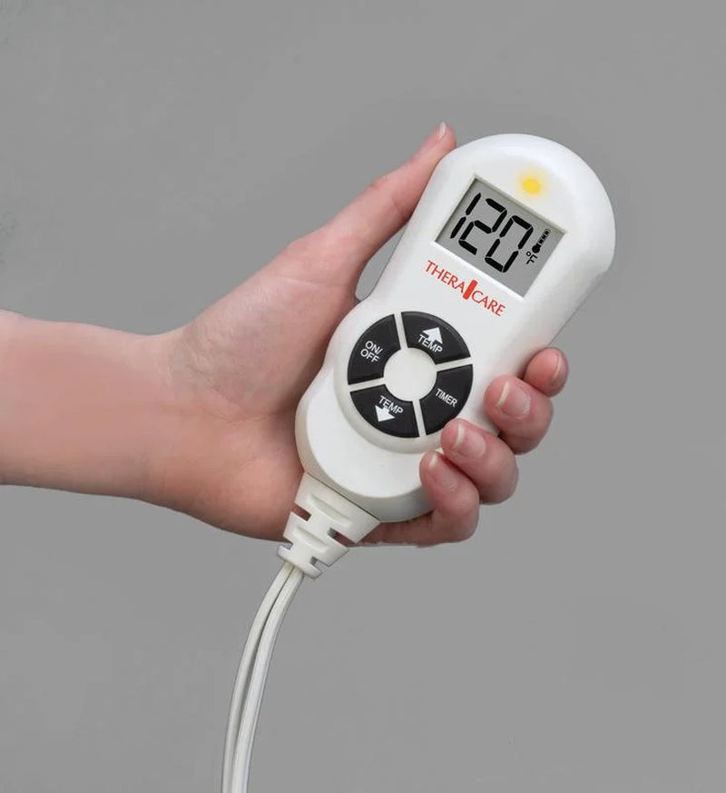 Thera|Care Digital 12” X 15” Heating Pad | Moist & Dry Heat | Wide Range 110°F-160°F | Soothing Warm Relief