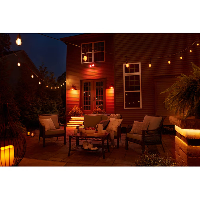 Cync Outdoor 90 -Watt EQ PAR38 Full Spectrum Dimmable Smart LED Spot Flood Light Bulb