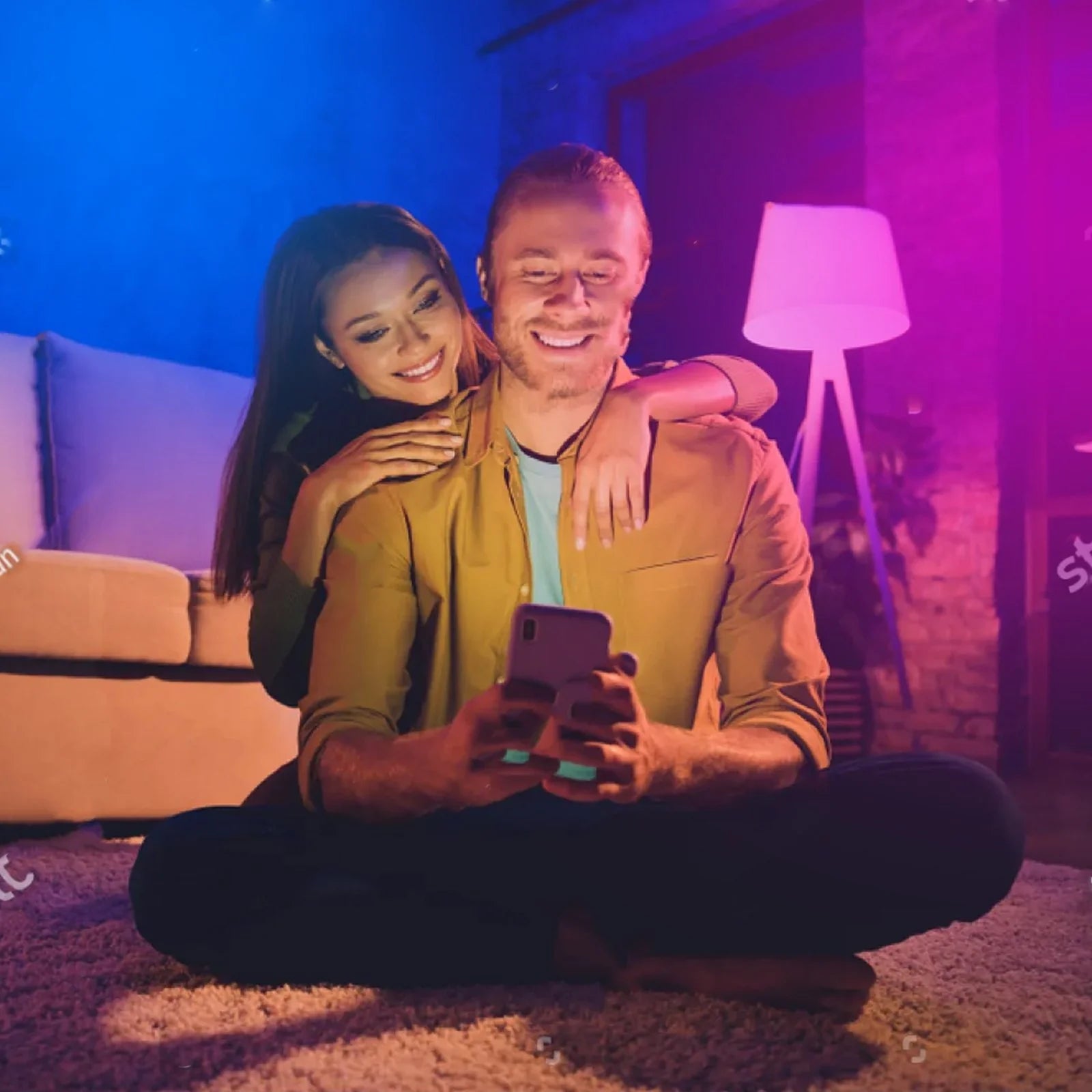 VEVOR Smart Light Bulbs, 4-Pack, 9W Multicolor LED Bulbs, 800 Lumens with Smart Control Compatibility for Vera, Google Assistant, Amazon Alexa, Ios, Android, RGB Color Changing