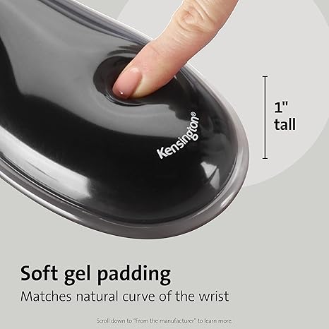 Kensington Duo Gel Keyboard Wrist Rest - Blue (K62397AM)