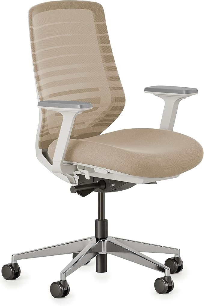 Branch Ergonomic Chair - A Versatile Desk Chair with Adjustable Lumbar Support, Breathable Mesh Backrest, and Smooth Wheels - Experience Optimal Comfort and Support
