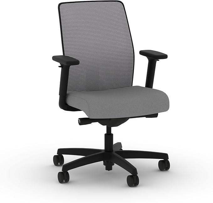 HON Ignition 2.0 Low Back Task Chair, Spectrum Mesh, Advanced Synchro-Tilt Control, Office Chair with Lumbar Support, Height and Width Adjustable Arms