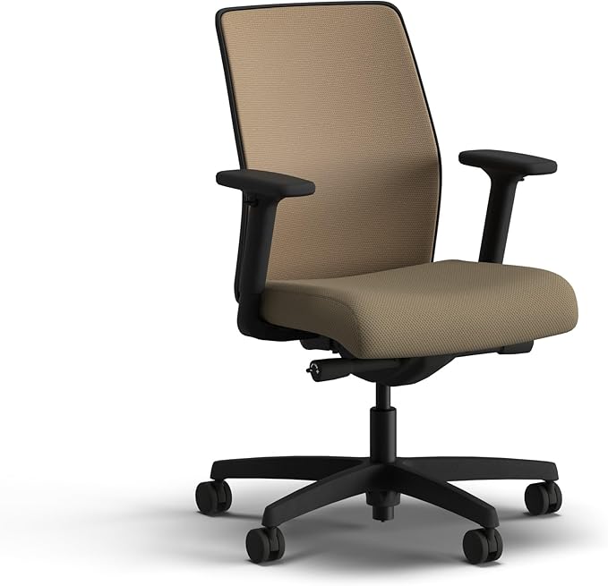 HON Ignition 2.0 Low Back Task Chair, Spectrum Mesh, Advanced Synchro-Tilt Control, Office Chair with Lumbar Support, Height and Width Adjustable Arms
