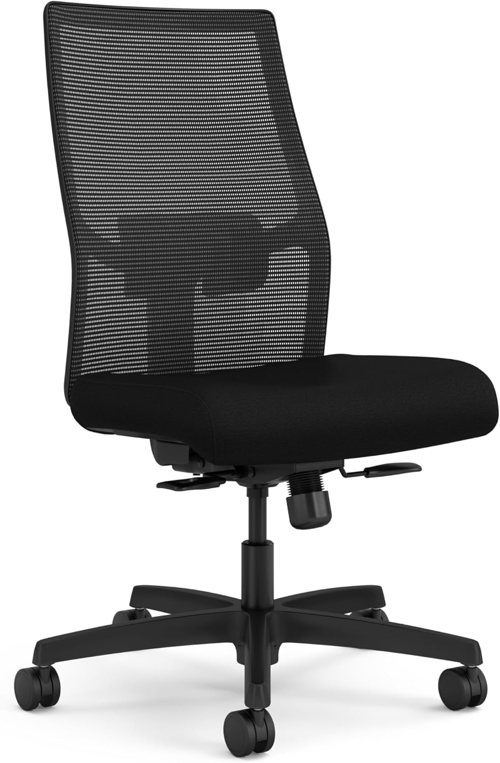 HON Ignition 2.0 Fabric Office Chair, Upholstered, Adjustable Arms, Advanced Synchro-Tilt Recline Executive Ergonomic Office Chair