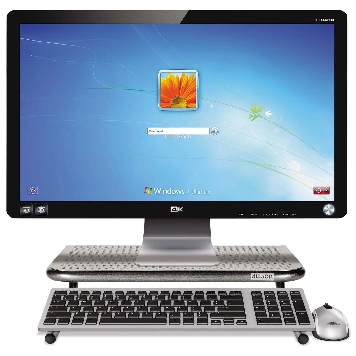 30336 Metal Art Monitor Stand