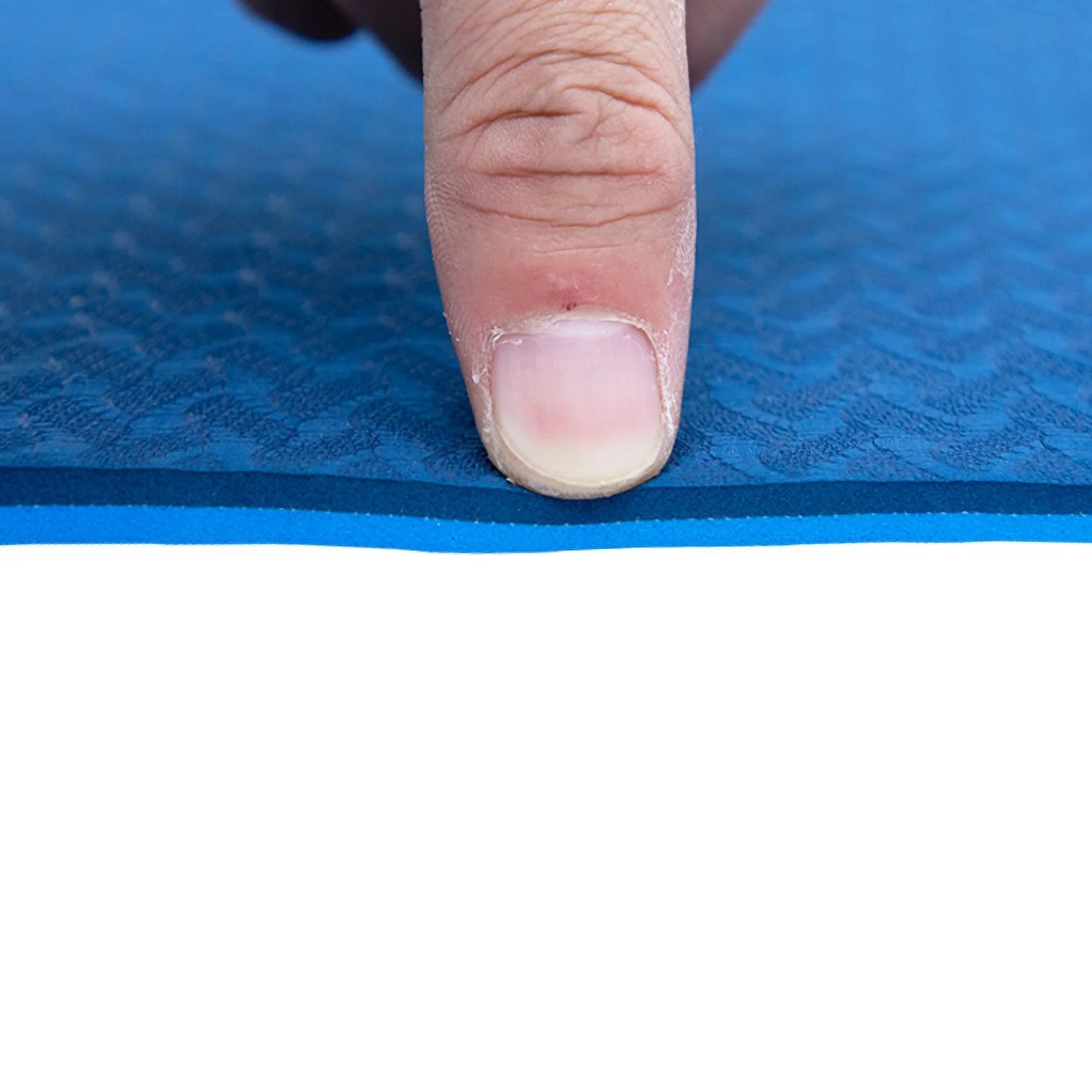 Extra Thick Yoga Mat 24"X72"X0.24" Thickness 6Mm -Eco Friendly Material- with High Density Anti-Tear Exercise Bolster