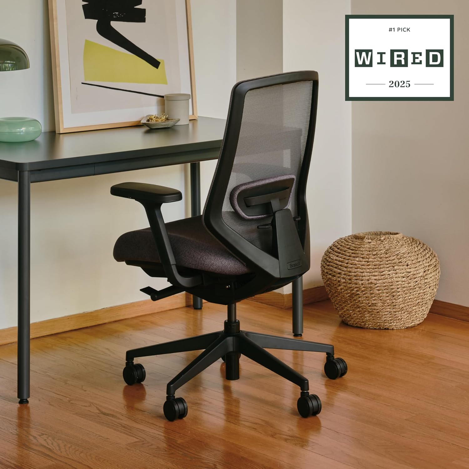 Branch Ergonomic Chair Pro - Mesh Office Chair with 14 Points of Adjustment - Height, Depth & Tilt Adjustable - 5D Armrests - Forward Tilt, Smooth Recline, and Lumbar Support