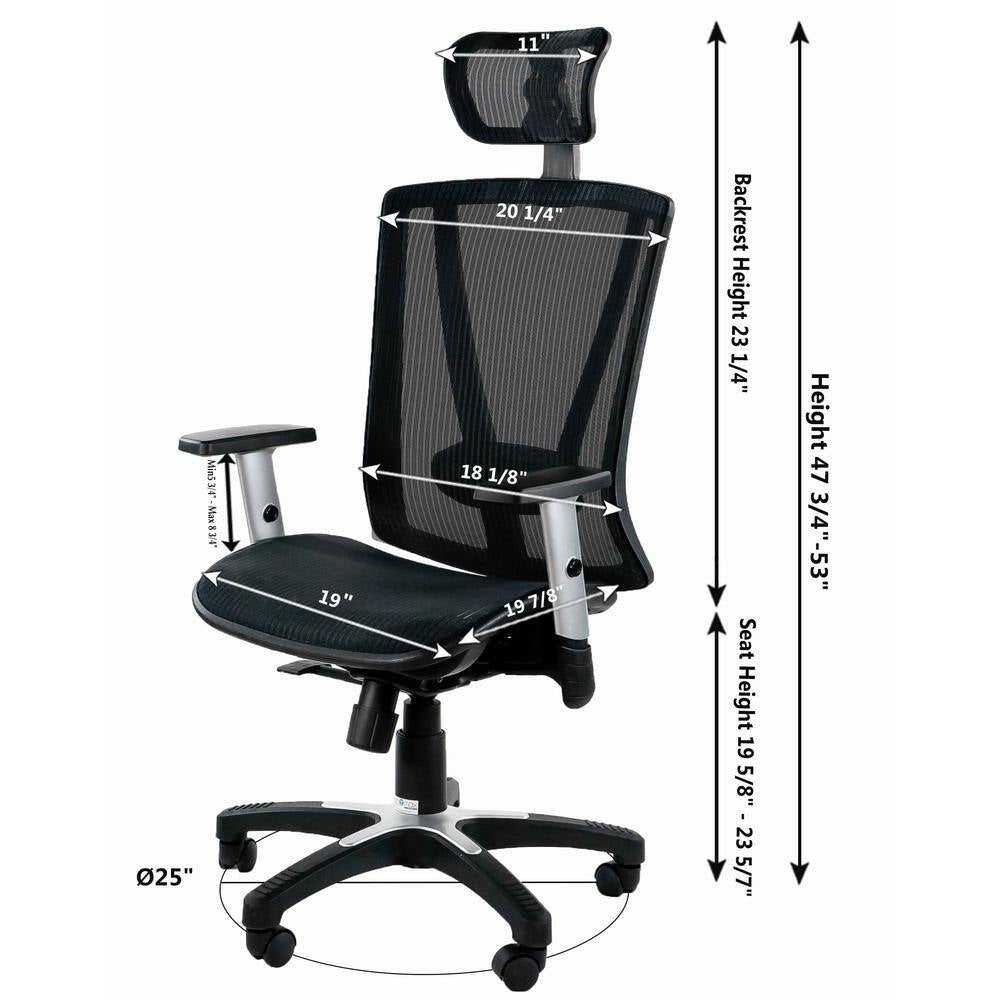 Black Mesh Office Chair