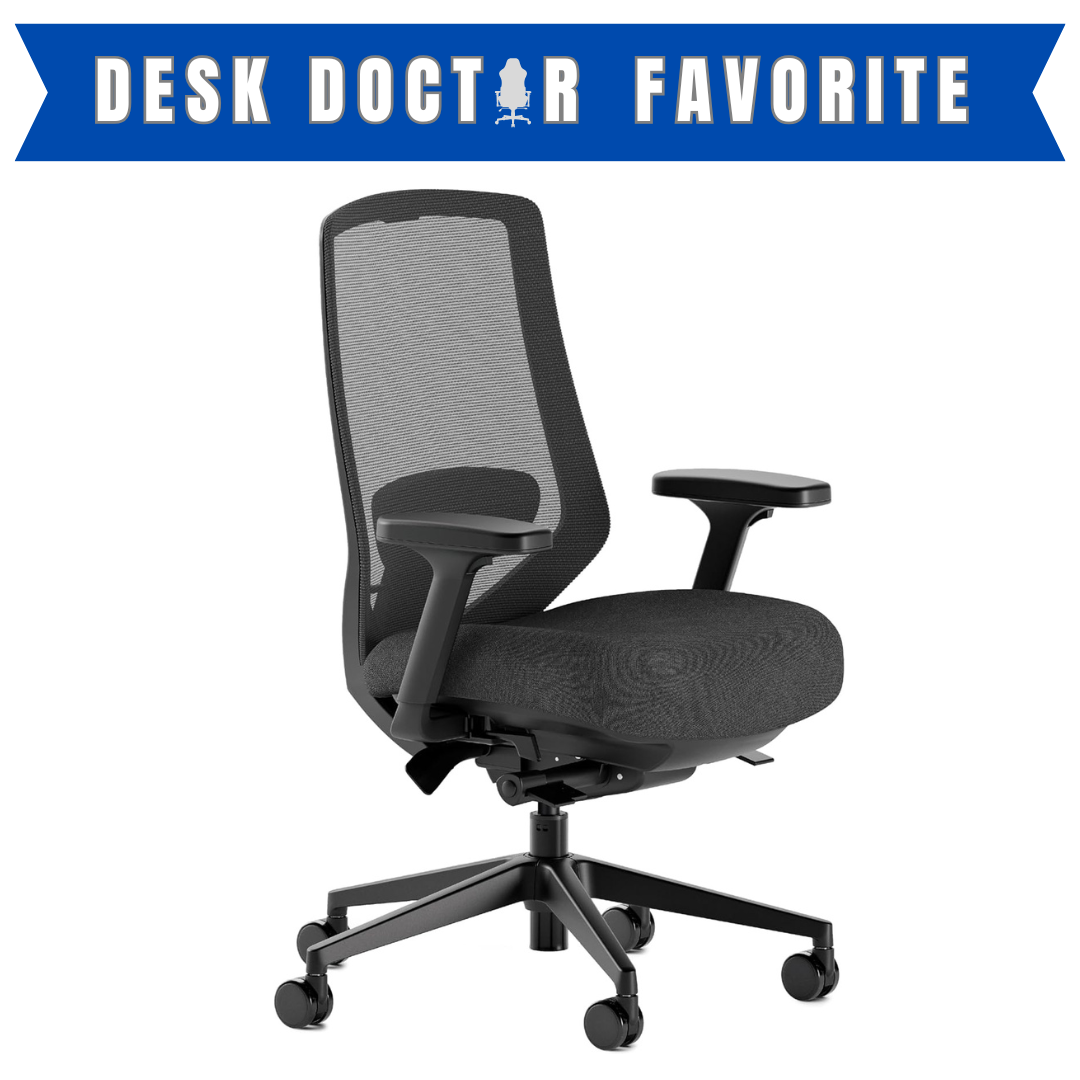 Branch Ergonomic Chair Pro - Mesh Office Chair with 14 Points of Adjustment - Height, Depth & Tilt Adjustable - 5D Armrests - Forward Tilt, Smooth Recline, and Lumbar Support
