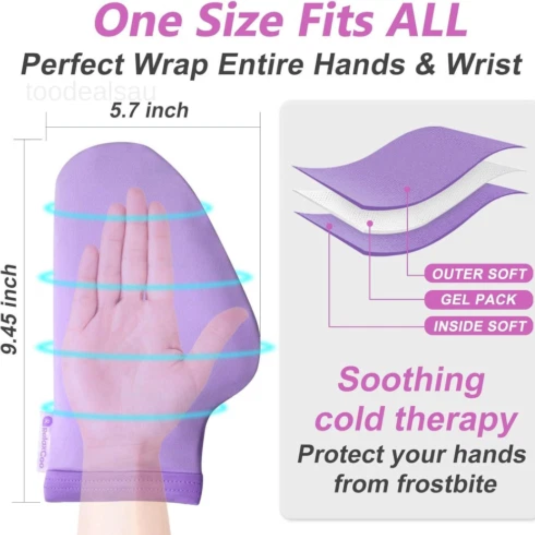Cold Therapy Socks & Hand Ice Pack Gloves for Pain or Neuropathy