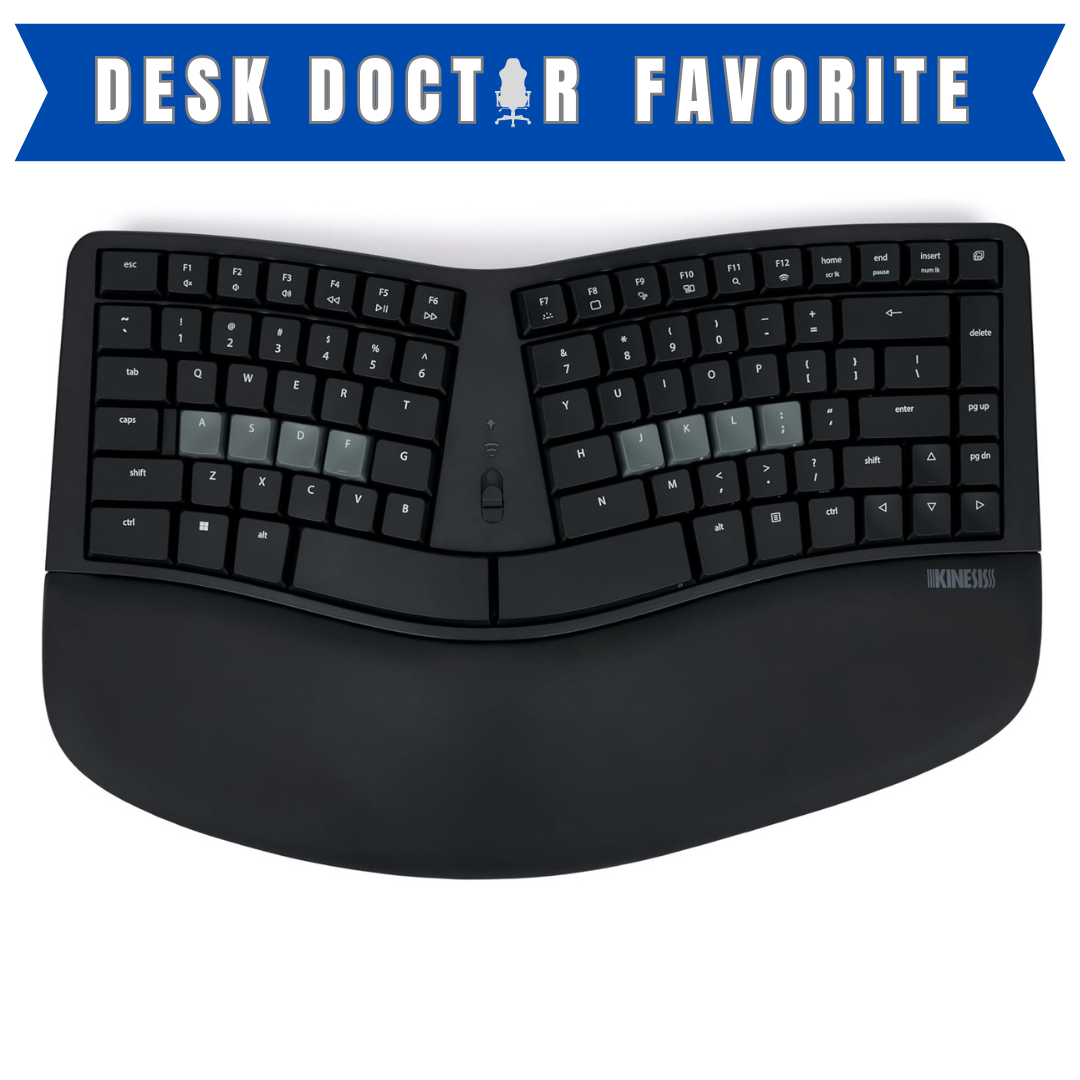 KINESIS mWave Mechanical Keyboard for PC with Bluetooth & USB