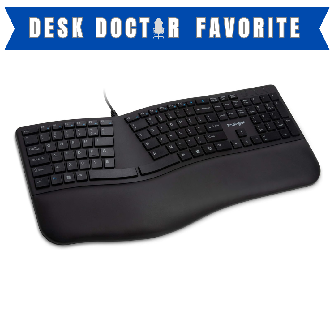 Kensington Pro Fit Ergonomic Wired Keyboard
