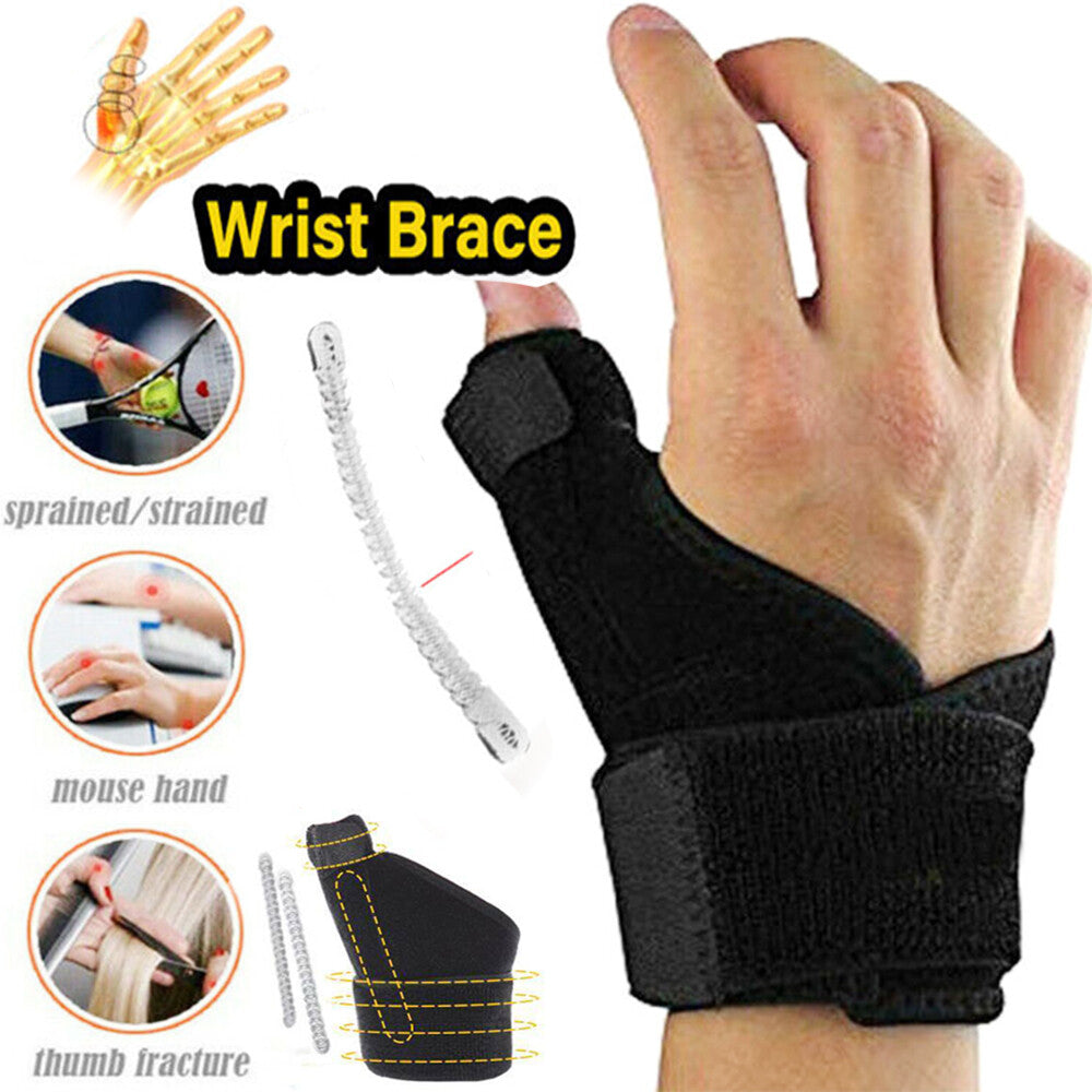 Thumb Splint Support and Hand Wrist Stabiliser Spica Brace Arthritis Pain Relief