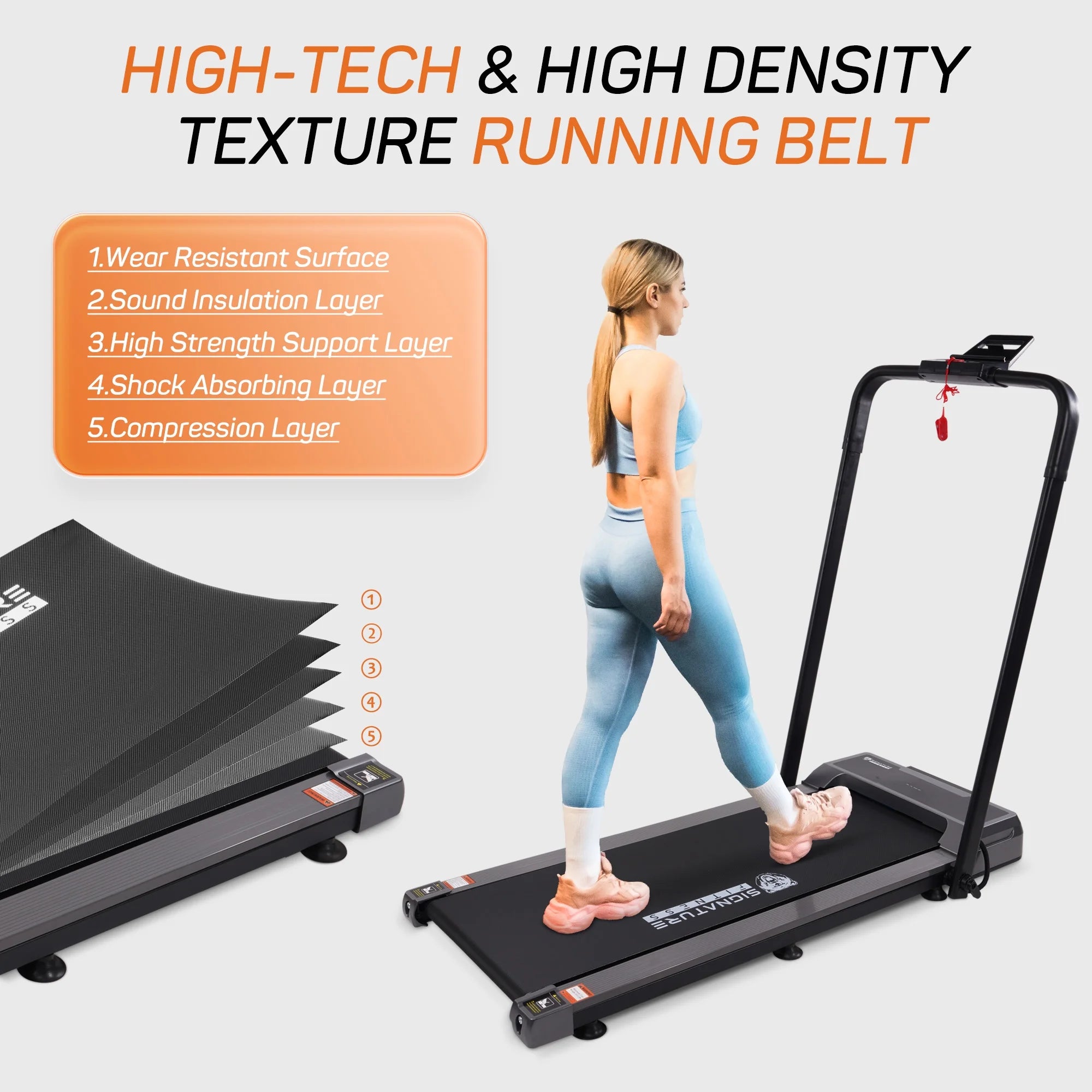 2 in 1 under Desk Treadmill