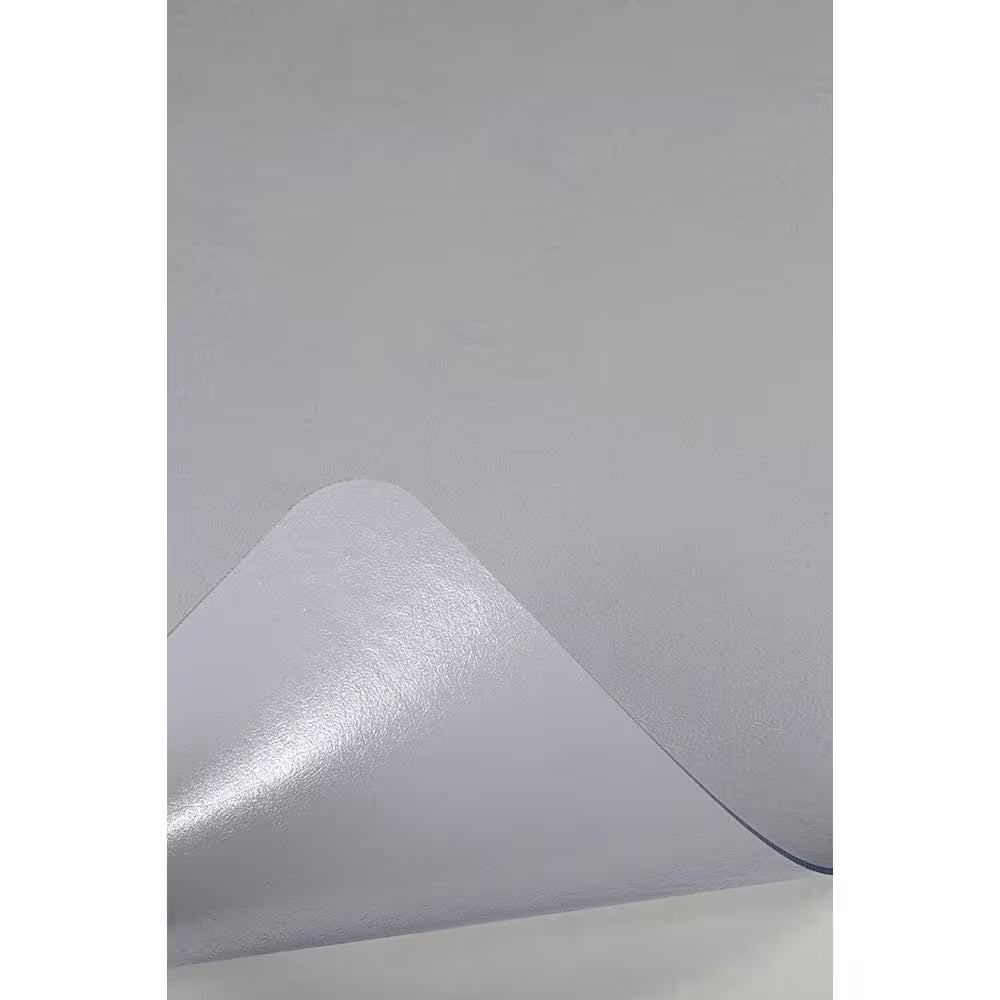 46 In. X 60 In. Clear Rectangle Office Chair Mat for Hard Floors