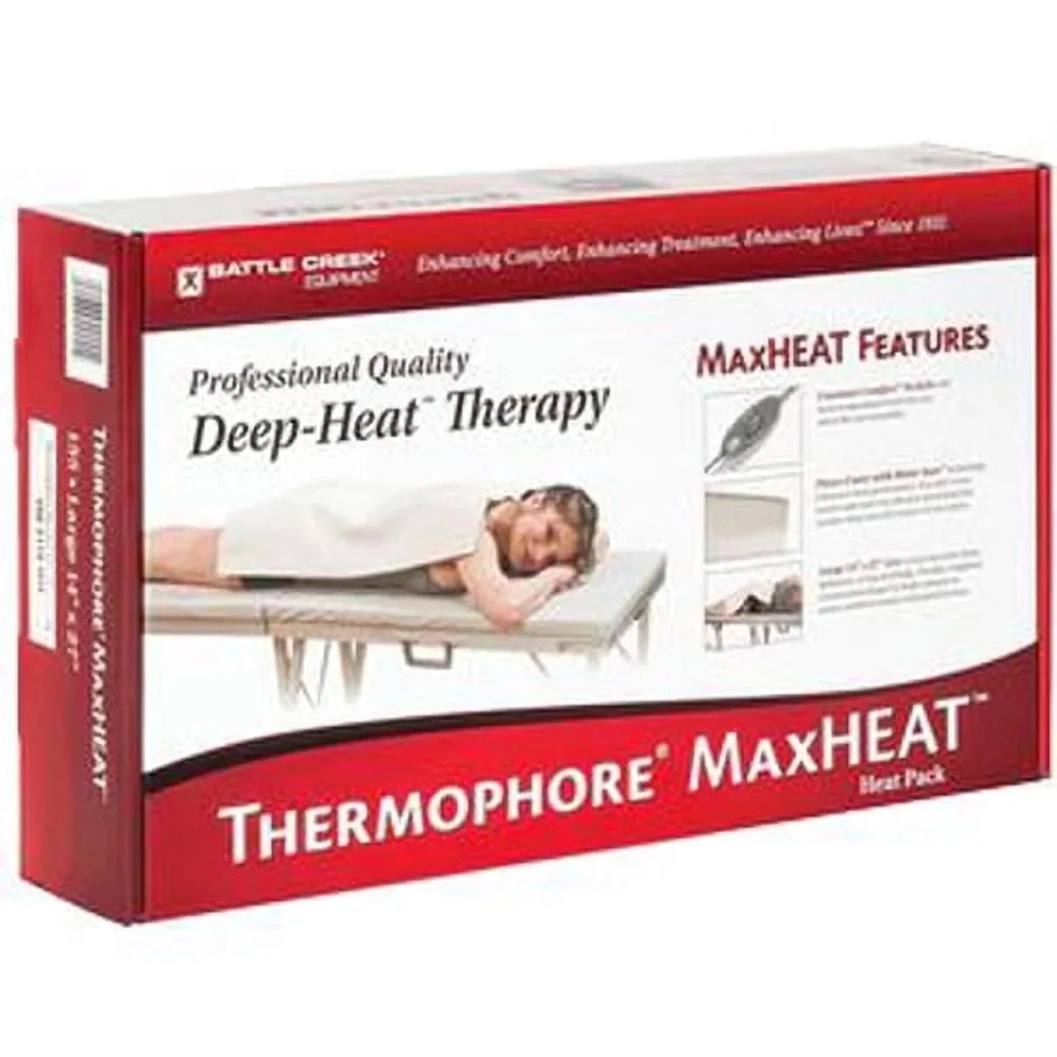 Thermophore Maxheat Deep Heat Therapy Pad, MED, 14 X 14-1 Each