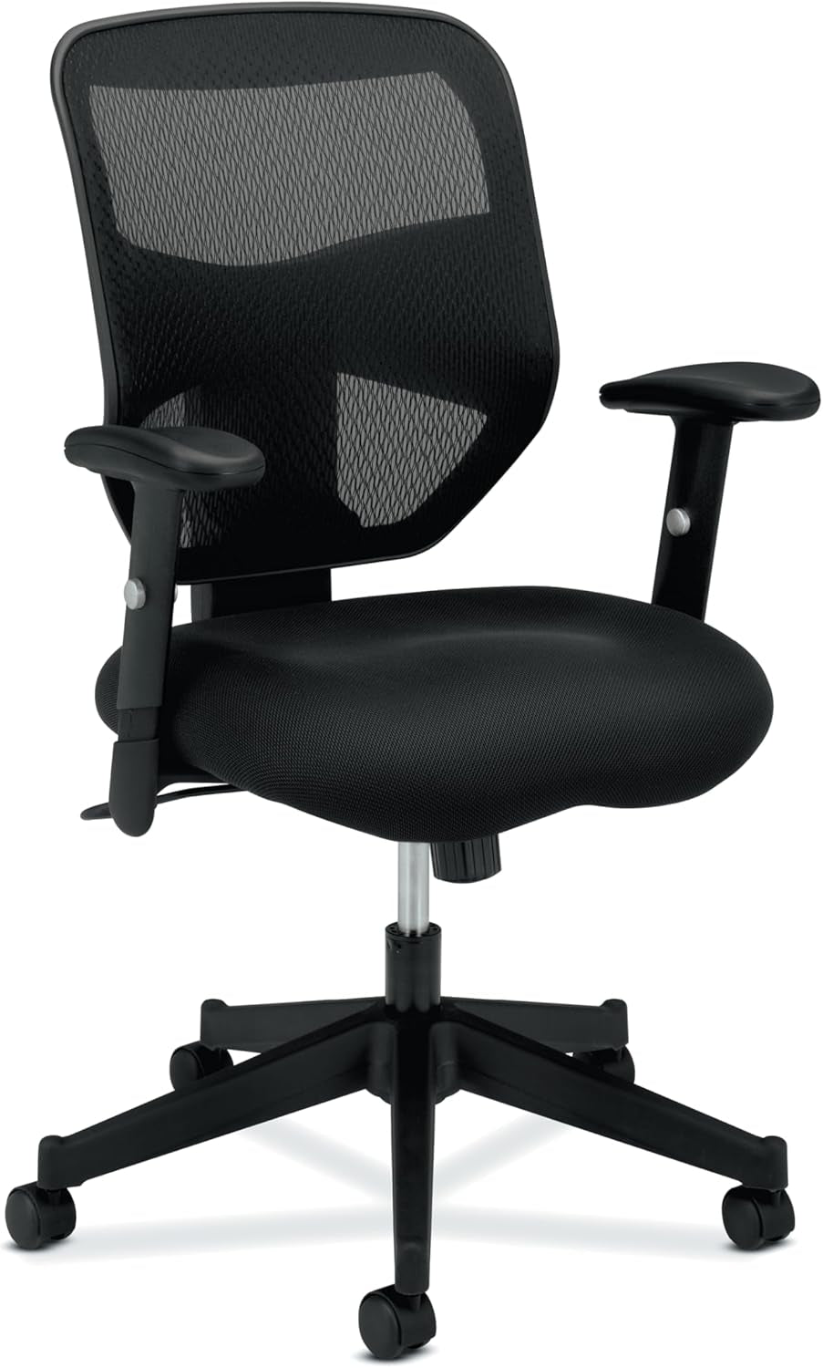 Prominent High Back Office Chair, Ergonomic Office Chair, Adjustable Center-Tilt Recline, 360 Swivel, Swivel-Tilt, Black