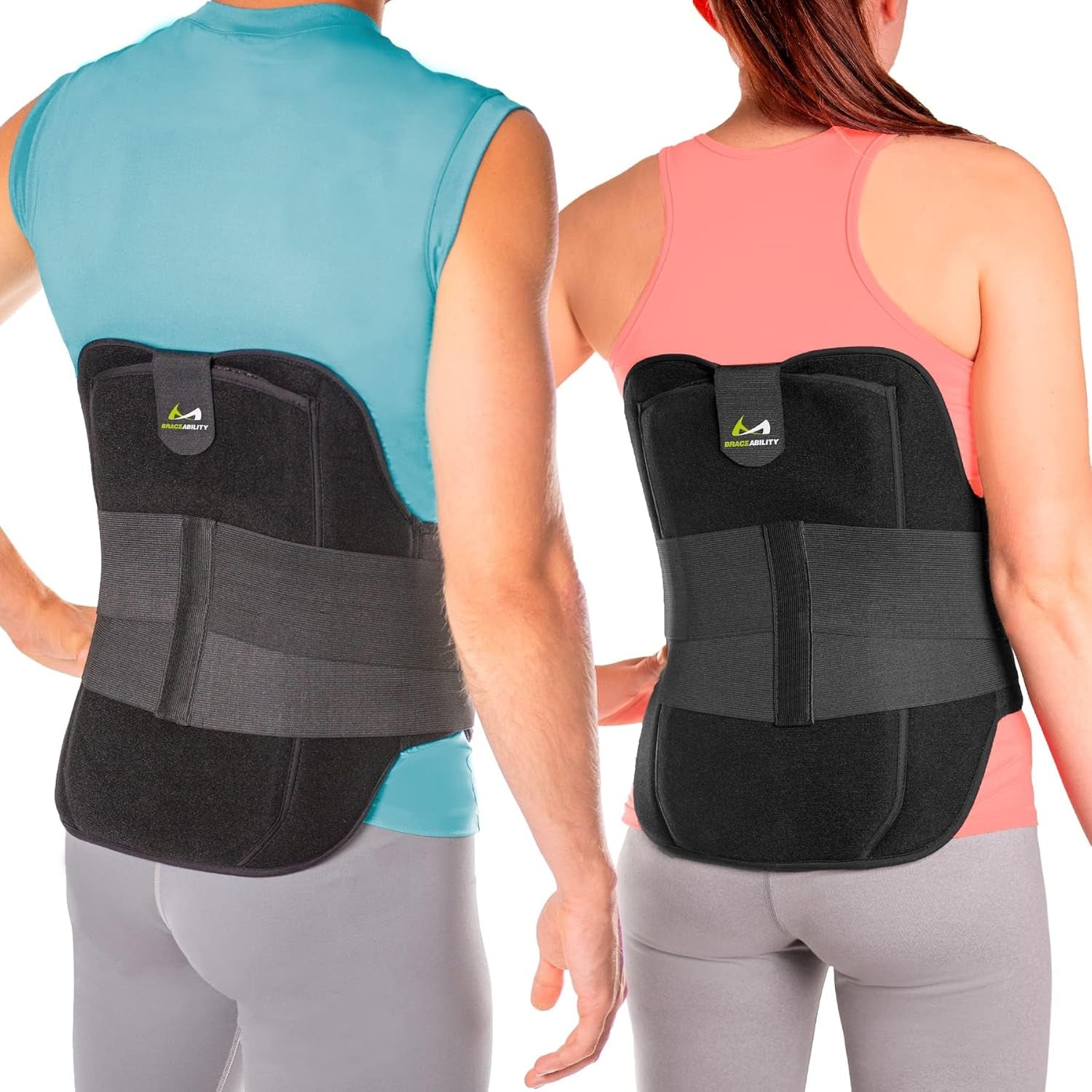LSO Back Brace for Herniated, Degenerative & Bulging Disc Pain Relief, Sciatica, Spine Stenosis | Medical Lumbar Support Device for Post Surgery & Fractures with Hot/Cold Therapy (2XL)