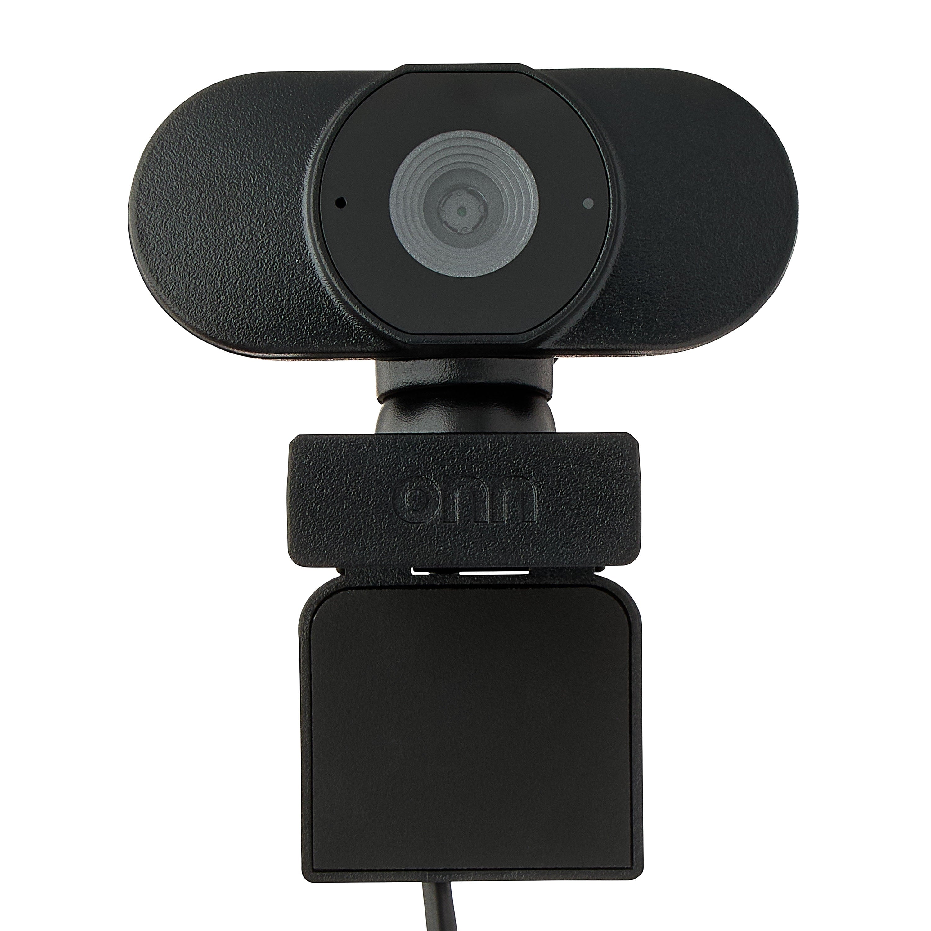 1440P Webcam with Autofocus and Built-In Microphone, Adjustable,Black